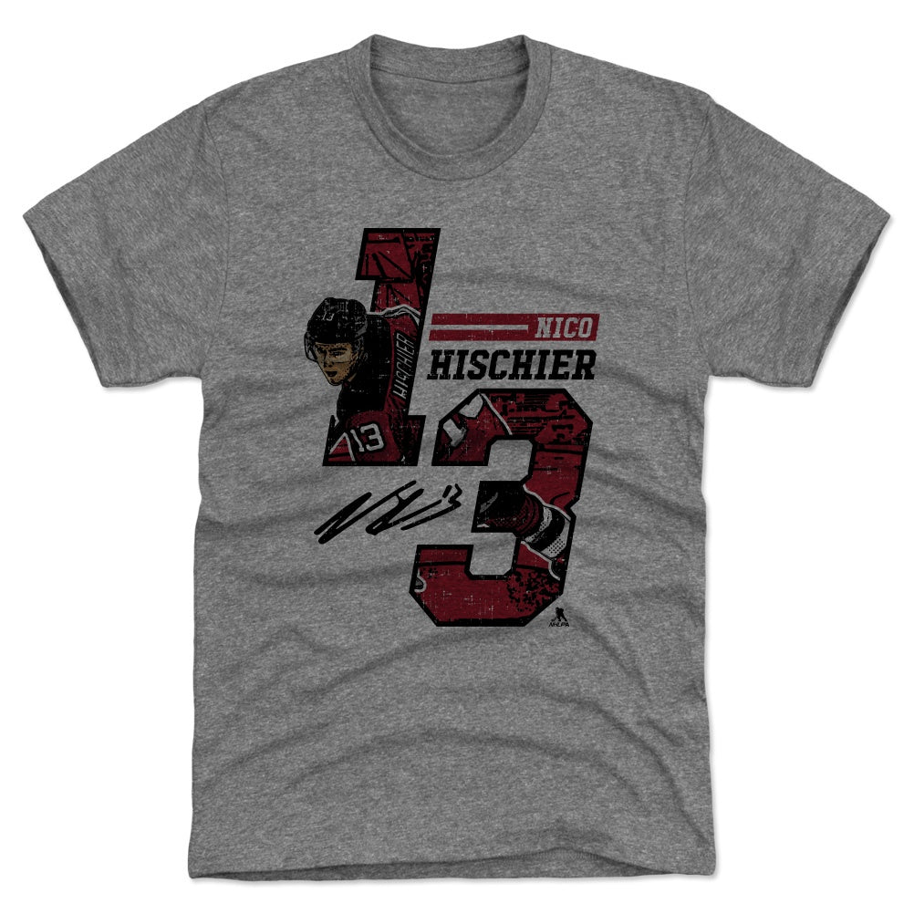 Nico Hischier Men's Premium T-Shirt | 500 LEVEL