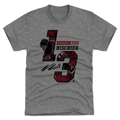 Nico Hischier Men's Premium T-Shirt | 500 LEVEL