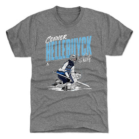 Connor Hellebuyck Men's Premium T-Shirt | 500 LEVEL