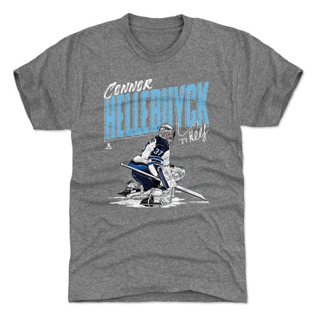 Connor Hellebuyck Men's Premium T-Shirt | 500 LEVEL