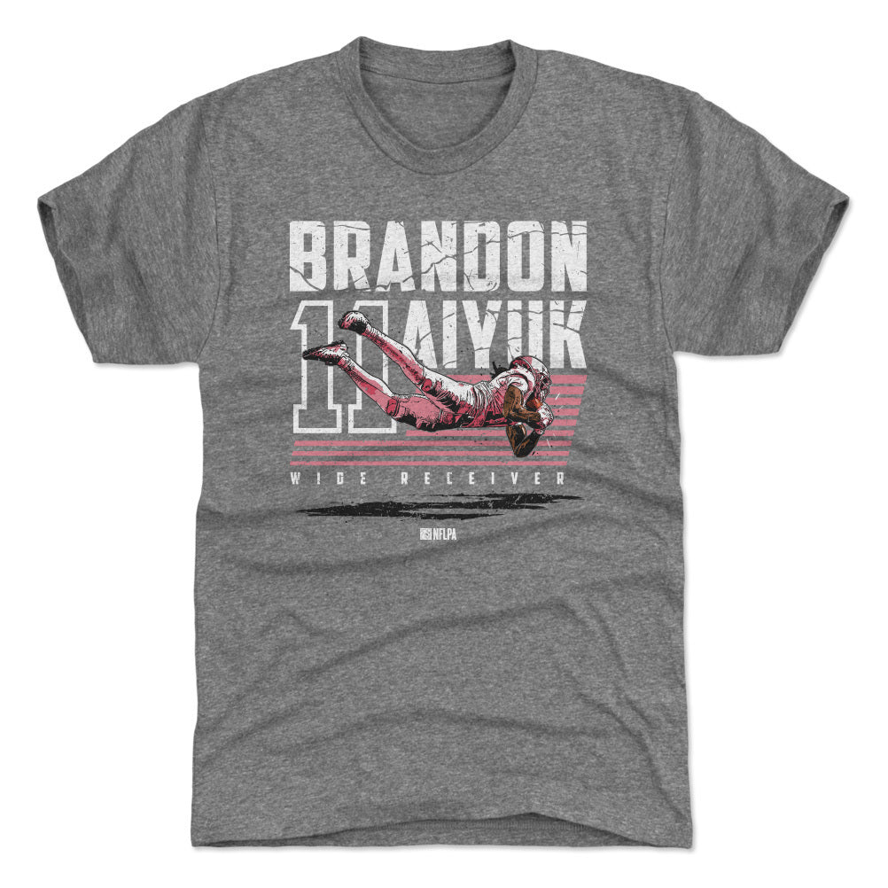 Brandon Aiyuk Men's Premium T-Shirt | 500 LEVEL