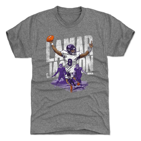 Lamar Jackson Men's Premium T-Shirt | 500 LEVEL