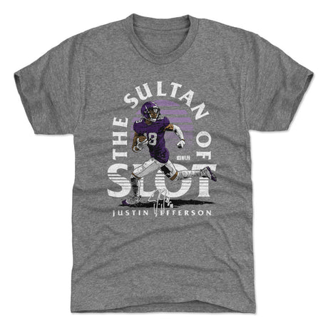 Justin Jefferson Men's Premium T-Shirt | 500 LEVEL