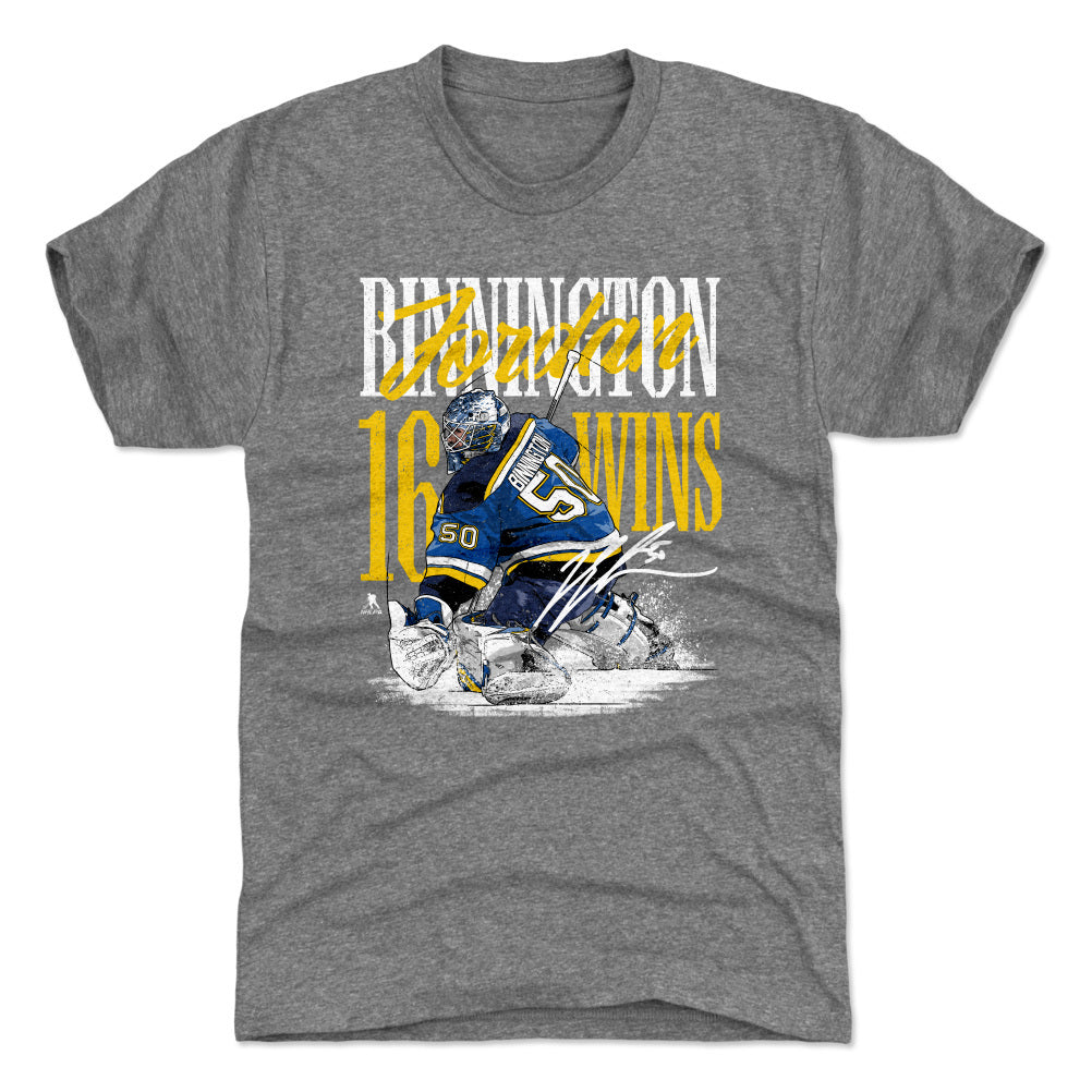 Jordan Binnington Men's Premium T-Shirt | 500 LEVEL
