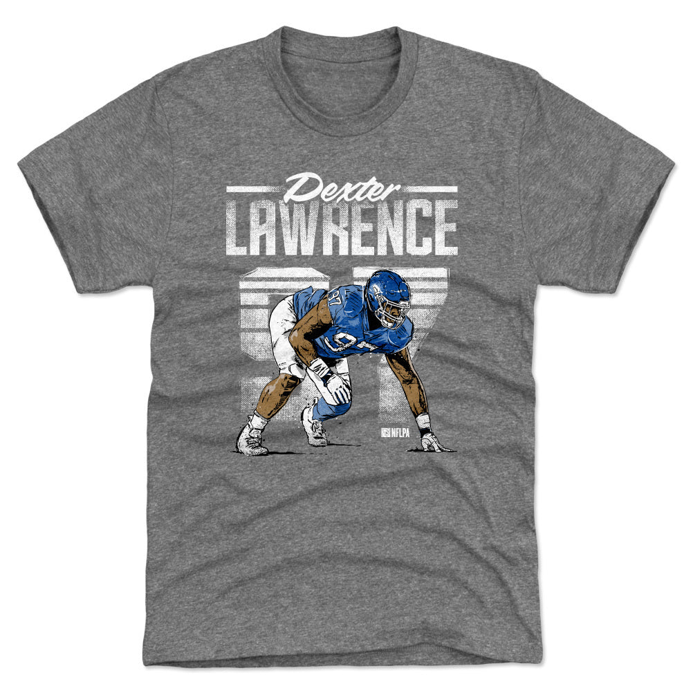 Dexter Lawrence Men's Premium T-Shirt | 500 LEVEL