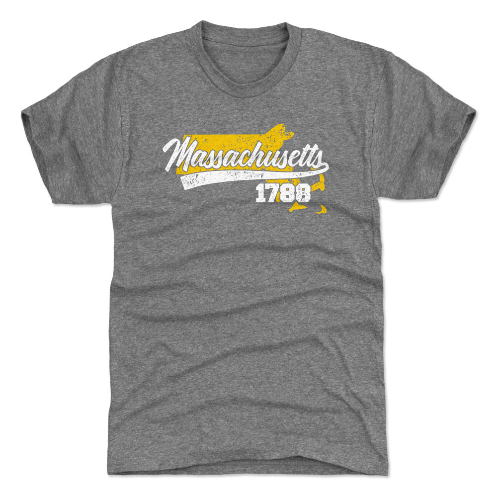 Massachusetts Men's Premium T-Shirt | 500 LEVEL