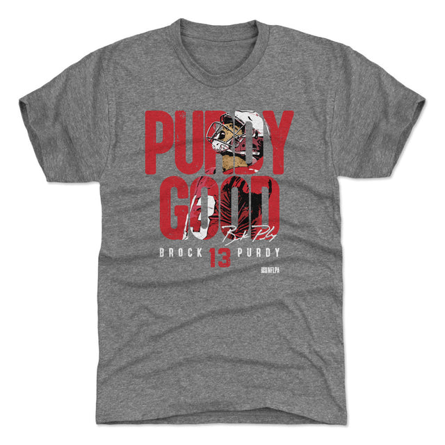 Brock Purdy Men's Premium T-Shirt | 500 LEVEL