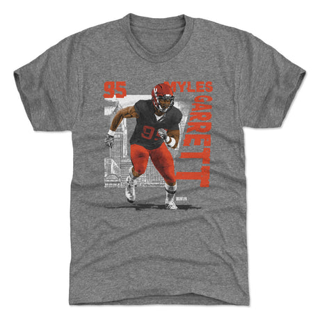 Myles Garrett Men's Premium T-Shirt | 500 LEVEL