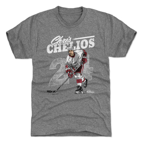 Chris Chelios Men's Premium T-Shirt | 500 LEVEL