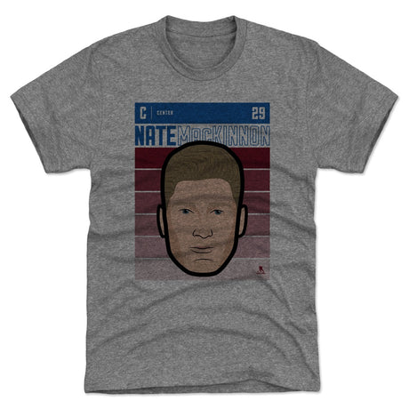 Nathan MacKinnon Men's Premium T-Shirt | 500 LEVEL