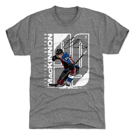 Nathan MacKinnon Men's Premium T-Shirt | 500 LEVEL