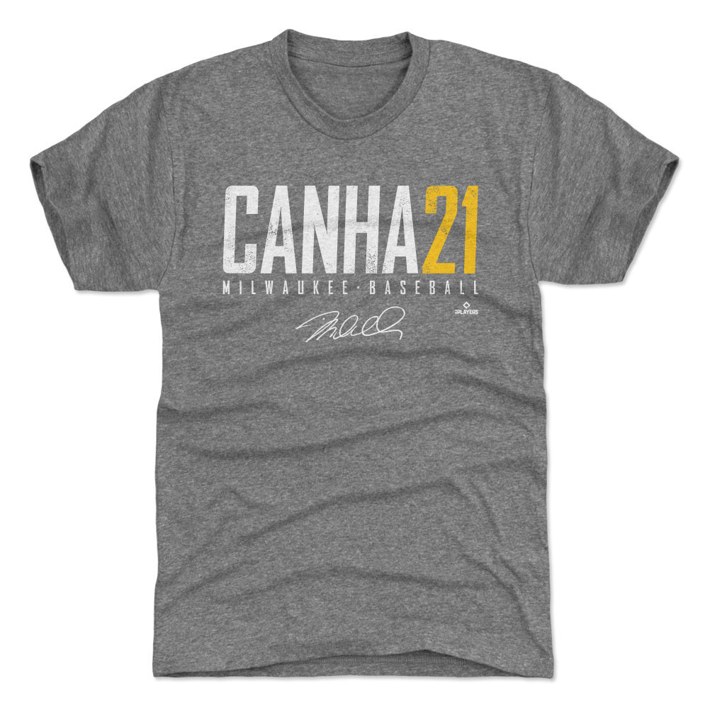 Mark Canha Men&#39;s Premium T-Shirt | 500 LEVEL