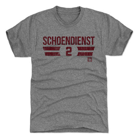 Red Schoendienst Men's Premium T-Shirt | 500 LEVEL