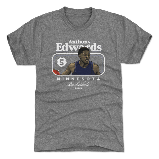 Anthony Edwards Men's Premium T-Shirt | 500 LEVEL