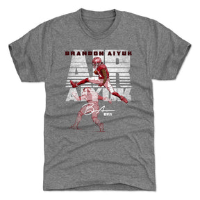 Brandon Aiyuk Men's Premium T-Shirt | 500 LEVEL