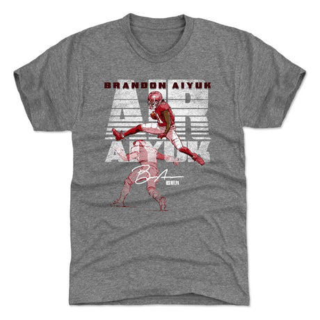 Brandon Aiyuk Men's Premium T-Shirt | 500 LEVEL