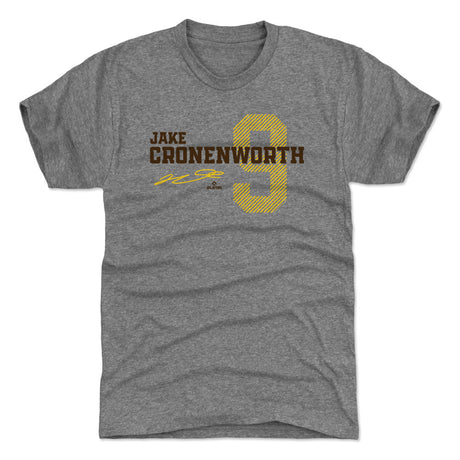 Jake Cronenworth Men's Premium T-Shirt | 500 LEVEL