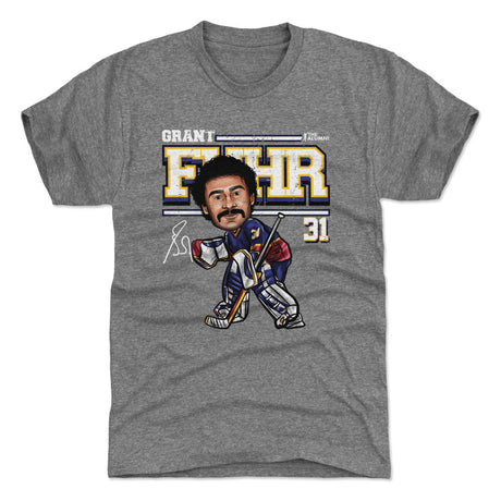 Grant Fuhr Men's Premium T-Shirt | 500 LEVEL