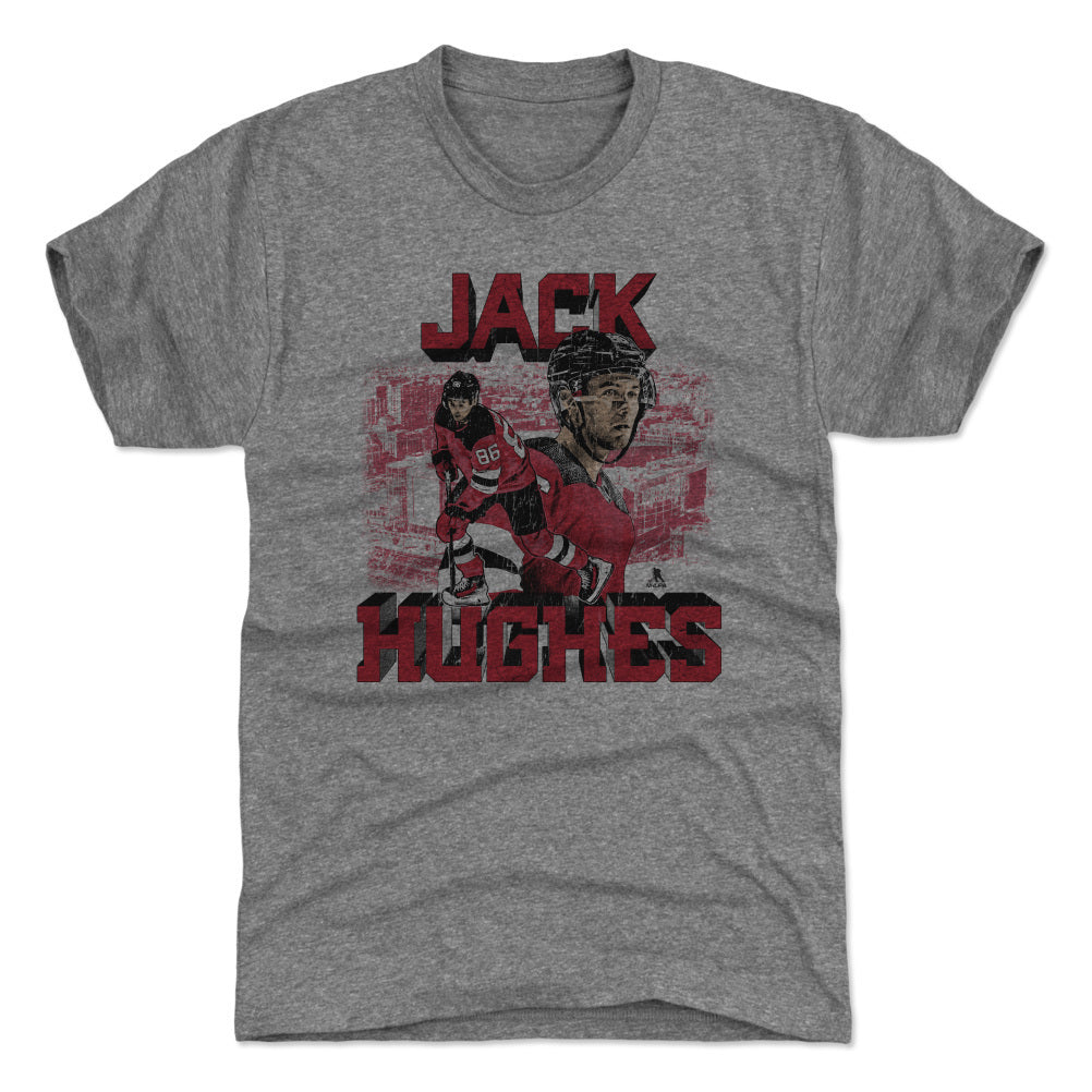Jack Hughes Men&#39;s Premium T-Shirt | 500 LEVEL