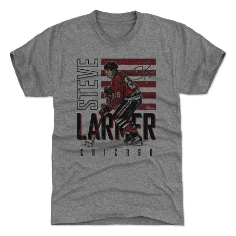 Steve Larmer Men's Premium T-Shirt | 500 LEVEL