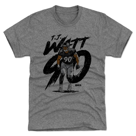 T.J. Watt Men's Premium T-Shirt | 500 LEVEL