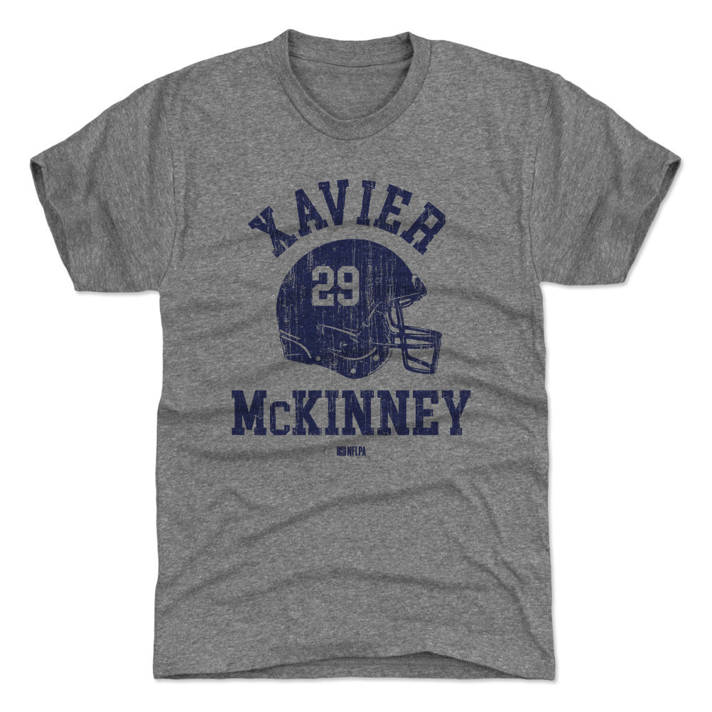 Xavier McKinney Men&#39;s Premium T-Shirt | 500 LEVEL