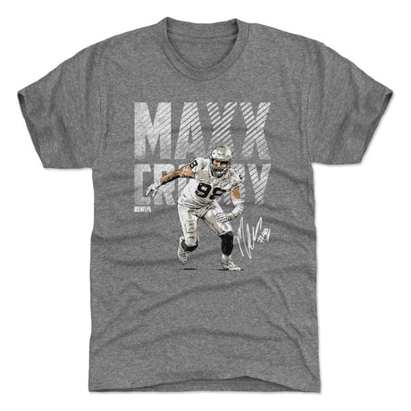 Maxx Crosby Men's Premium T-Shirt | 500 LEVEL