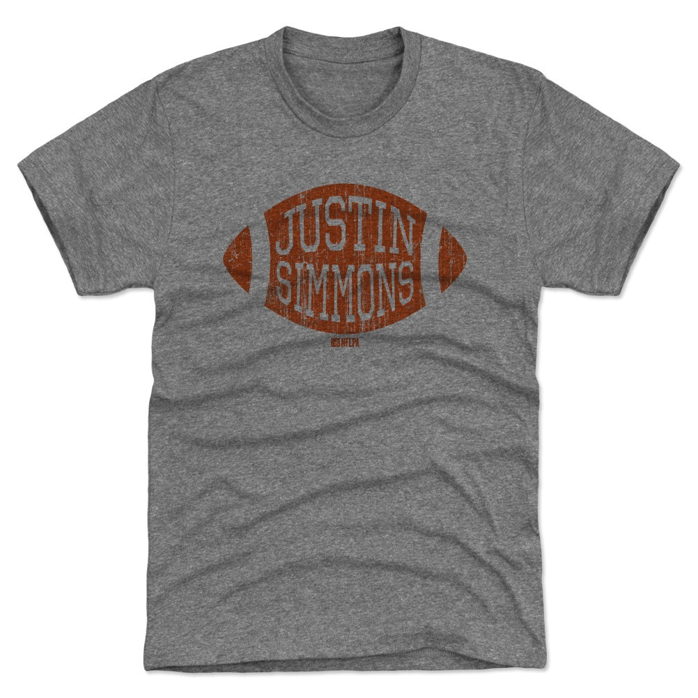 Justin Simmons Men&#39;s Premium T-Shirt | 500 LEVEL