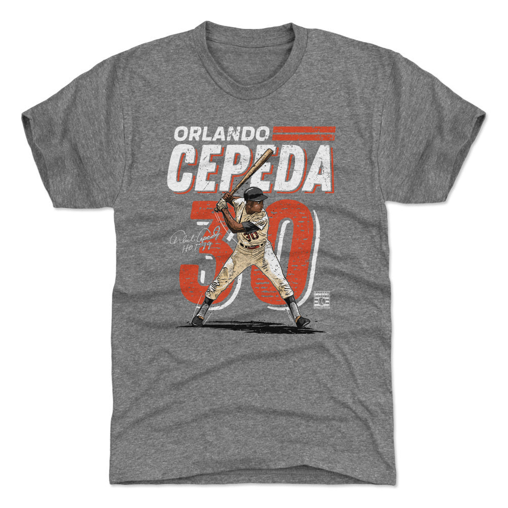 Orlando Cepeda Men's Premium T-Shirt | 500 LEVEL