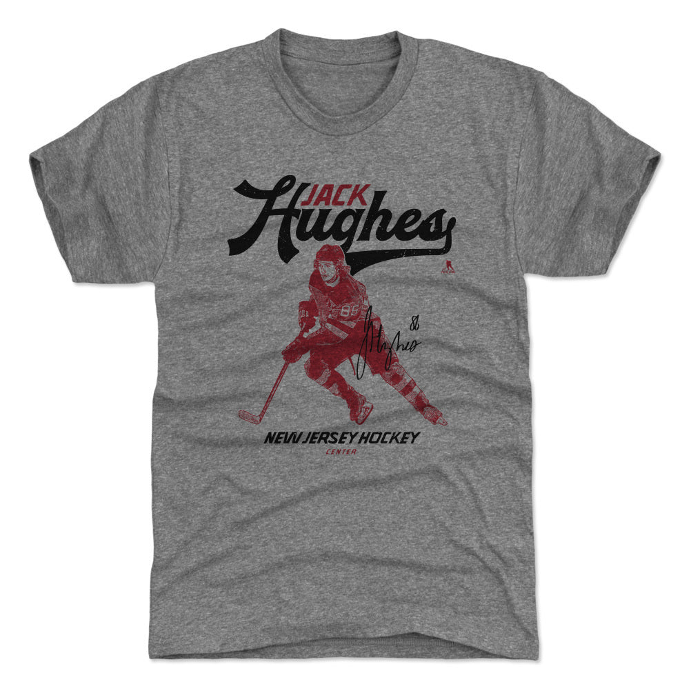 Jack Hughes Men's Premium T-Shirt | 500 LEVEL