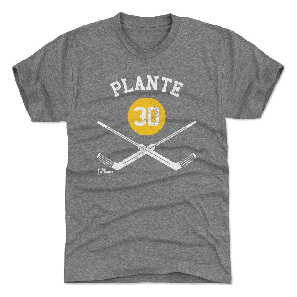 Jacques Plante Men's Premium T-Shirt | 500 LEVEL