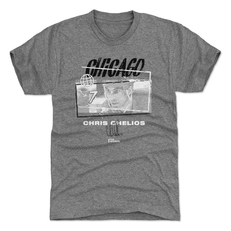 Chris Chelios Men's Premium T-Shirt | 500 LEVEL