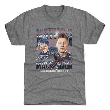 Nathan MacKinnon Men's Premium T-Shirt | 500 LEVEL