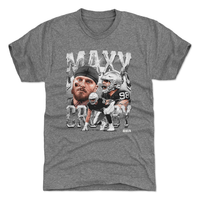 Maxx Crosby Men's Premium T-Shirt | 500 LEVEL