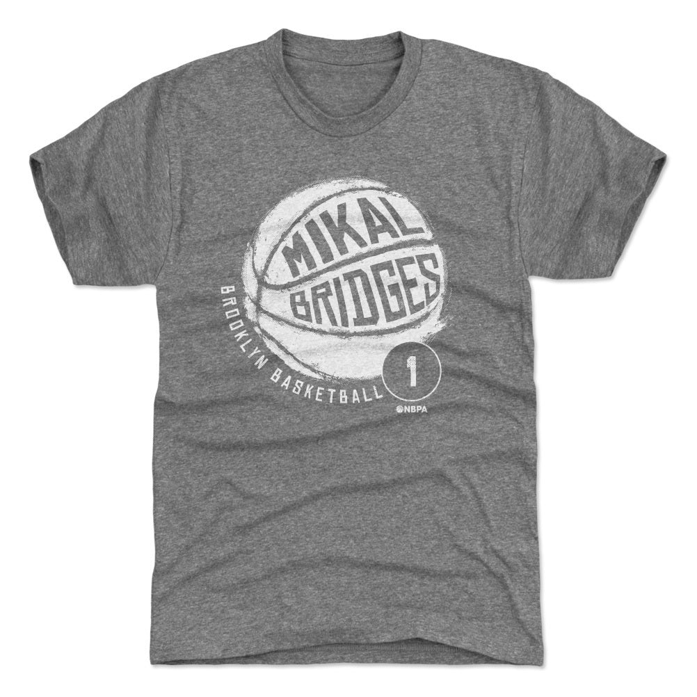 Mikal Bridges Men&#39;s Premium T-Shirt | 500 LEVEL