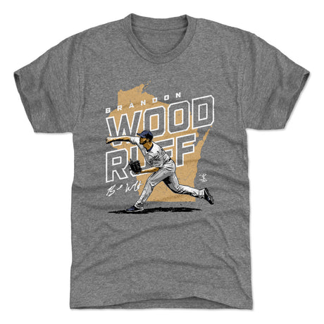 Brandon Woodruff Men's Premium T-Shirt | 500 LEVEL