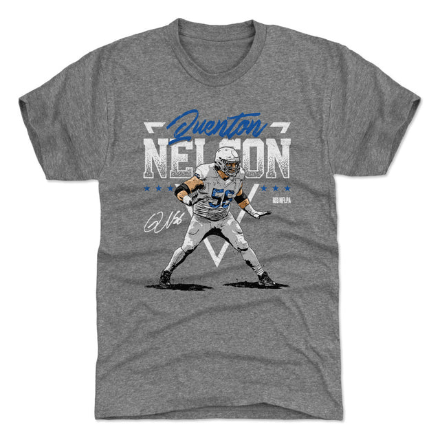 Quenton Nelson Men's Premium T-Shirt | 500 LEVEL