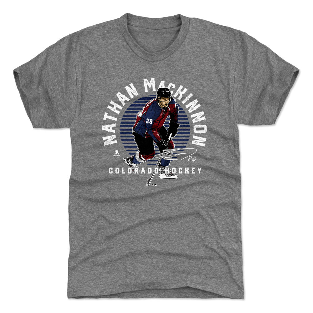 Nathan MacKinnon Men's Premium T-Shirt | 500 LEVEL