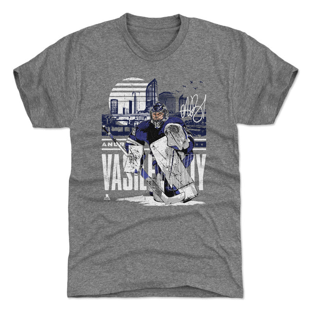 Andrei Vasilevskiy Men's Premium T-Shirt | 500 LEVEL