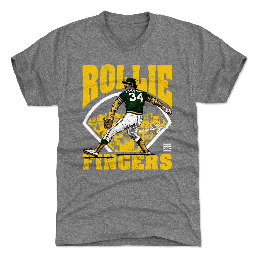 Rollie Fingers Men's Premium T-Shirt | 500 LEVEL