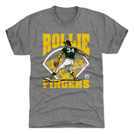 Rollie Fingers Men's Premium T-Shirt | 500 LEVEL