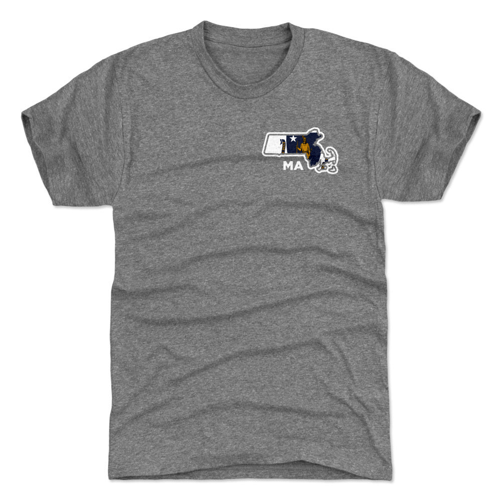Massachusetts Men&#39;s Premium T-Shirt | 500 LEVEL