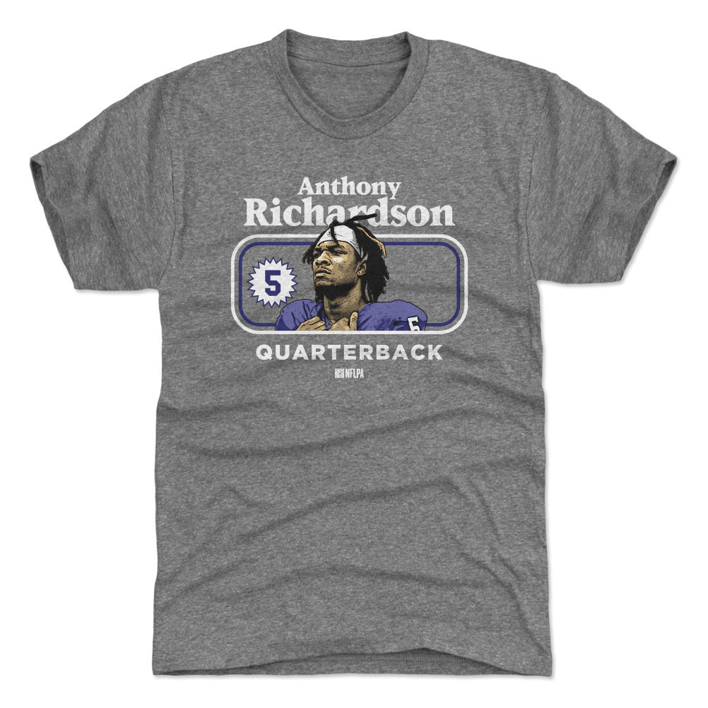 Anthony Richardson Men&#39;s Premium T-Shirt | 500 LEVEL