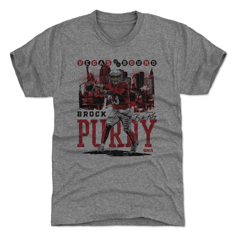 Brock Purdy Men's Premium T-Shirt | 500 LEVEL