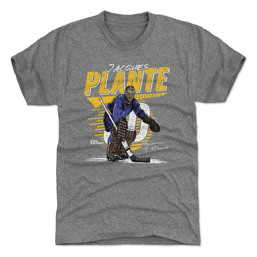 Jacques Plante Men's Premium T-Shirt | 500 LEVEL
