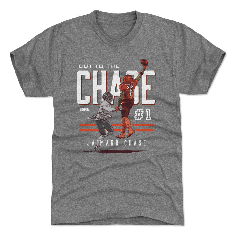 Ja'Marr Chase Men's Premium T-Shirt | 500 LEVEL