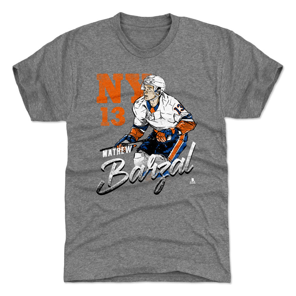 Mathew Barzal Men's Premium T-Shirt | 500 LEVEL