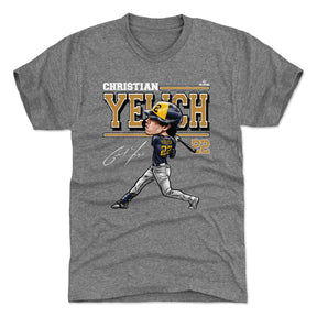 Christian Yelich Men's Premium T-Shirt | 500 LEVEL