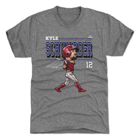 Kyle Schwarber Men's Premium T-Shirt | 500 LEVEL