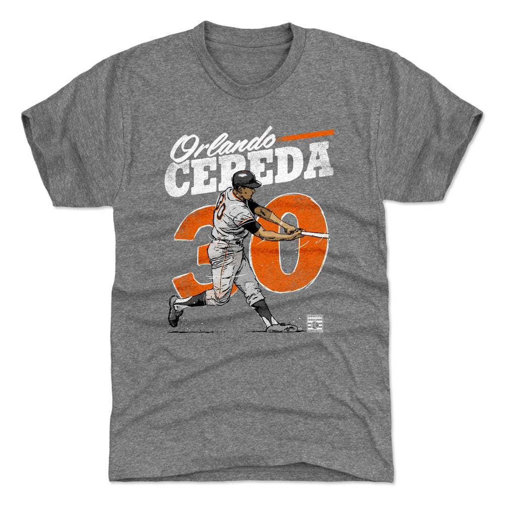 Orlando Cepeda Men&#39;s Premium T-Shirt | 500 LEVEL
